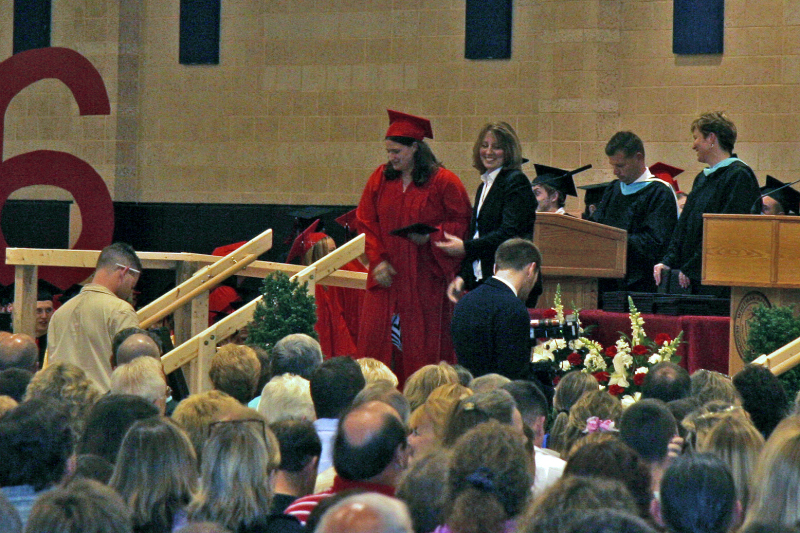 08 Kate receives diploma