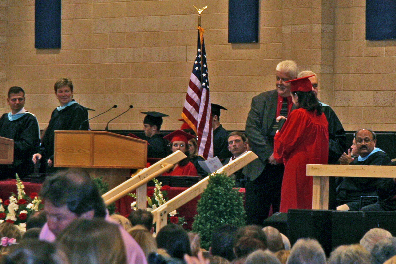 10 Wendy receiving diploma